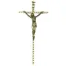 Wall Cross 18 cm Golden metal
