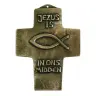 Croix Murale Bronze 11 Cm Jezus Is In Ons Midden