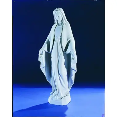 Miraculous 53 cm white marble powder