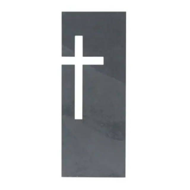 wall cross Slate 9 X 23 Cm Cross