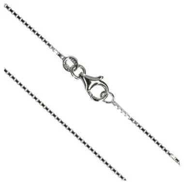 Chain Venetian 45cm Silver Rhodium