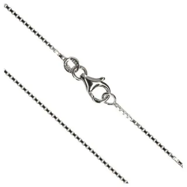 Chain Venetian 45cm Silver Rhodium