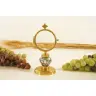 Monstrance H 19 cm diam Int 8.2 Cm