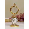 Monstrance H 13 cm diam Int 3.5 Cm