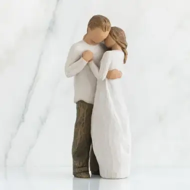 Willow Tree statues : Couple Standing 23 Cm Promise