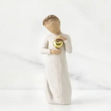 Willow Tree statues : Girl With Heart 13.5 Cm Keepsake