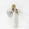 Willow Tree statues : Angel Dog With 13 Cm Angel of Friendship
