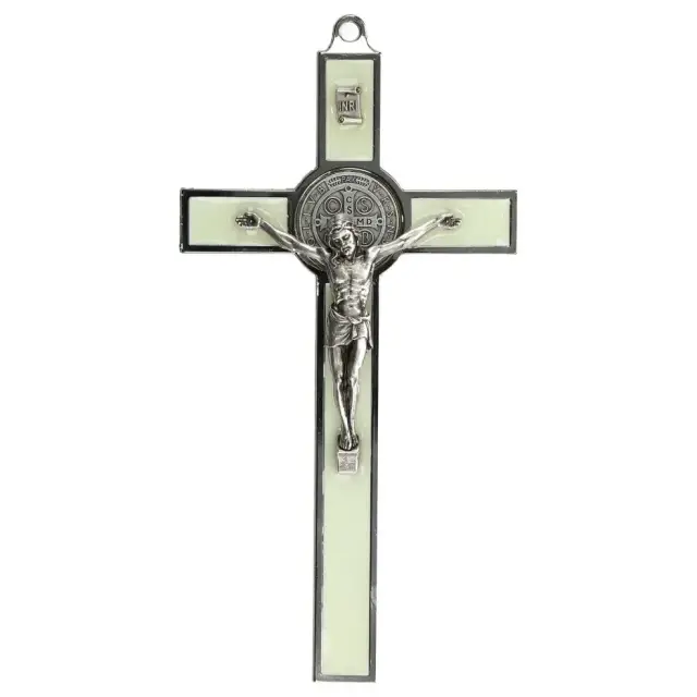 St. Benedict Cross 19 x 10 cm Bright