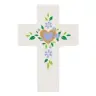 Croix murale blanche "tu remplis mon coeur"