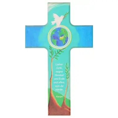 Children cross 15 X 9 cm Dove