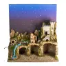 empty christmas stable light for christmas characters 11 cm (60x34x44cm)