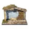 Lege Kerststal voor kerstfiguren van 10 cm (33x18x23cm)