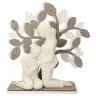 Couple qui attend un enfant avec arbre de vie 33x25x12 cm