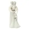 Ste famille 20 cm - résine blanche