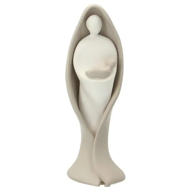Maternité 14 cm - résine blanche