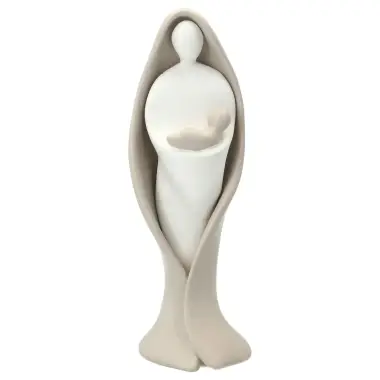 Maternité 20 cm - résine blanche