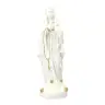 Beeld 30 cm - Alabaster + Goud Lourdes