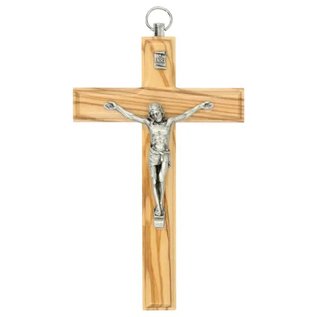 Wall cross 12 cm Olive wood