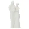 Ste famille 20 cm - résine blanche