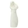 Vierge et enfant 20 cm - résine blanche