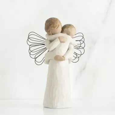 Willow Tree statues : Angel Child Standing With 14 Cm Angel's Embrace