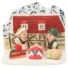 Kerststal Aardewerk - "Crèche du monde" Oostenrijk