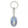 Porte-Clefs - Miraculeuse - 40 mm ov - Email Bleu