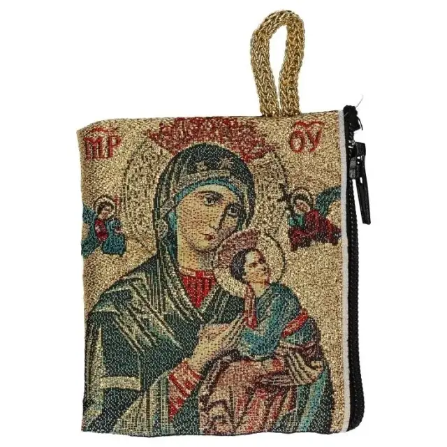 Case Rosary 6.6 X 7.2 cm Our Lady of Perpetual helpetual Help