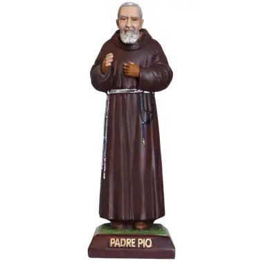 Statue Padre Pio 40 cm in resin