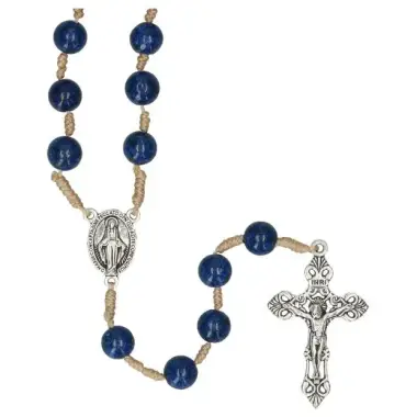 Chapelet s/corde Lapis Lazuli 8 mm