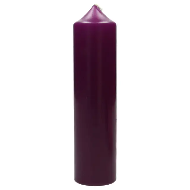 Altar candle 200 X 50 mm PURPLE