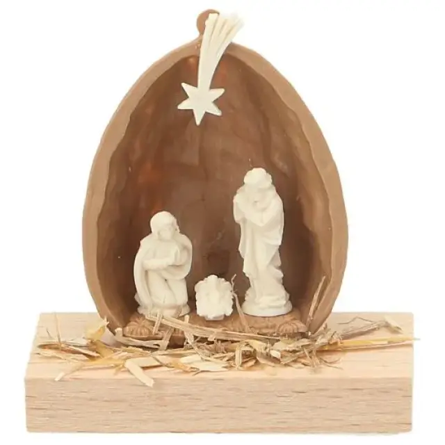 H Familie / Noot Houten Voetje - 20 Stuks / Display