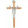 Croix Murale 13 X 7 cm Bois d'olivier Christ ressuscité