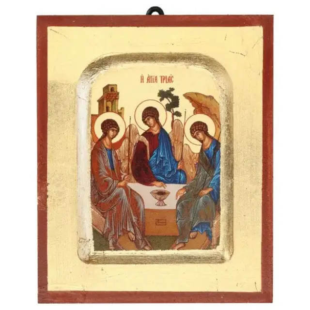 Ikoon 13 X 10 cm Drievuldigheid