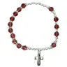 Elastic bracelet glass