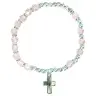 Armband op elastiek Toermalijn / Oktober