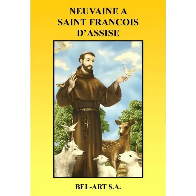 Booklet 9 days candle to St. Francis of Assisi