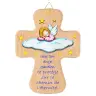 Cross 14x10 cm Wall Thy Guardian Angel ... Rose