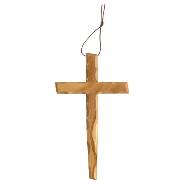 Wall Cross 17 cm Olive Wood