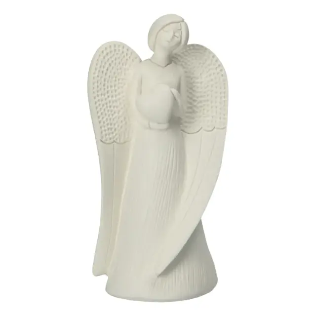 Engel 13 cm - imitatie porselein