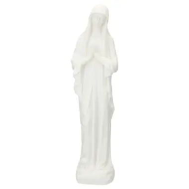 Beeld 40 cm - Alabaster - O.L.V. van Banneux