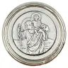 Médaille aimantée Saint Christophe 30 mm