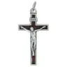 Kruisje 30 x 18 mm Email rood