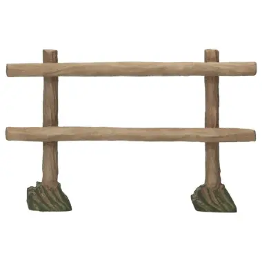 Cloture : crèche de Noël en bois Ulrich 15 cm