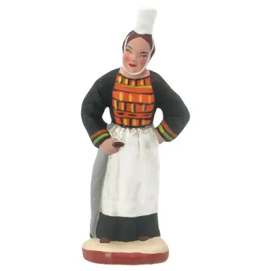 Santon Gateau de 7 Cm - Vrouw Bigouden (2026)