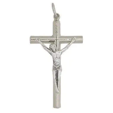 Cross 36 mm Nickel Metal