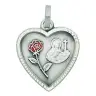 Médaille Ste Rita - 19 X 18 mm - Métal Argenté
