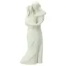 Couple 20 cm - résine blanche