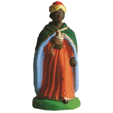Santon Carbonel (N°2) Biblique Roi noir