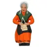 Santon Gateau 7 Cm Femme Assise Au Tricot
